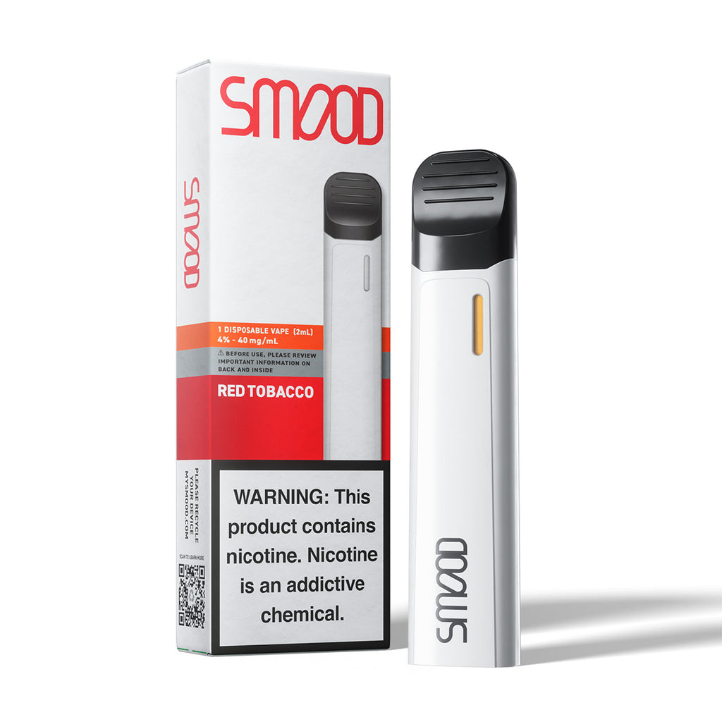 Red Tobacco Disposable Vape | SMOOD VAPING Red Tobacco Disposable Vape | SMOOD VAPING