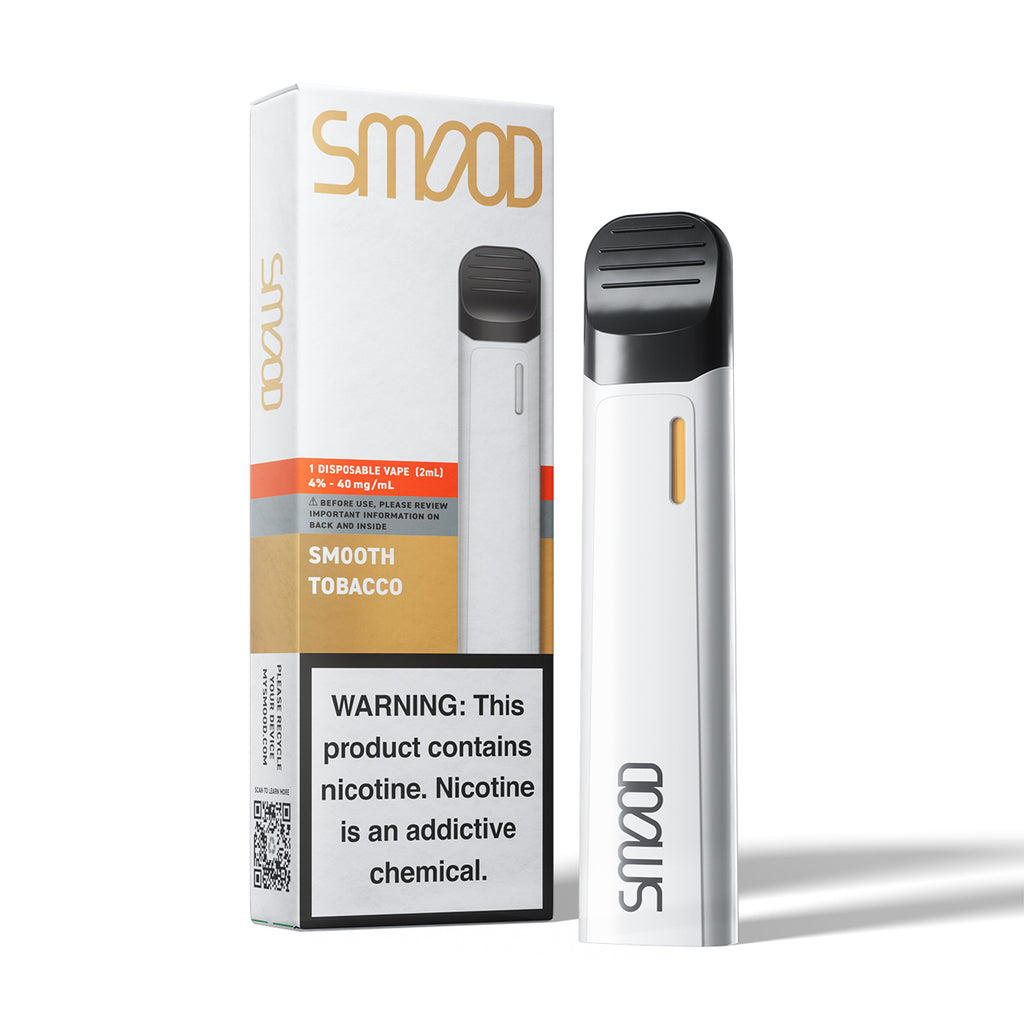 Smooth Tobacco Disposable Vape | SMOOD VAPING Smooth Tobacco Disposable Vape | SMOOD VAPING